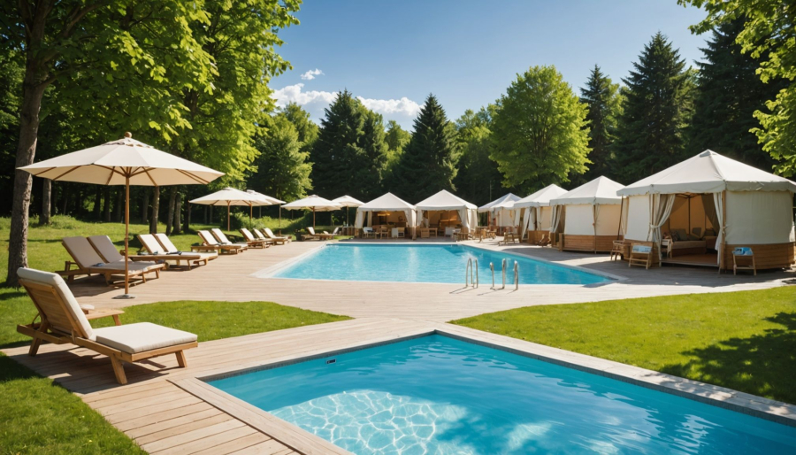 Camping met zwembad in de auvergne wat zijn de voordelen