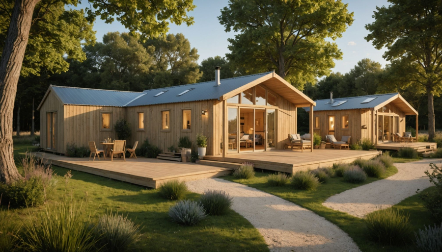 Comfortabel kamperen met lodges in charente maritime
