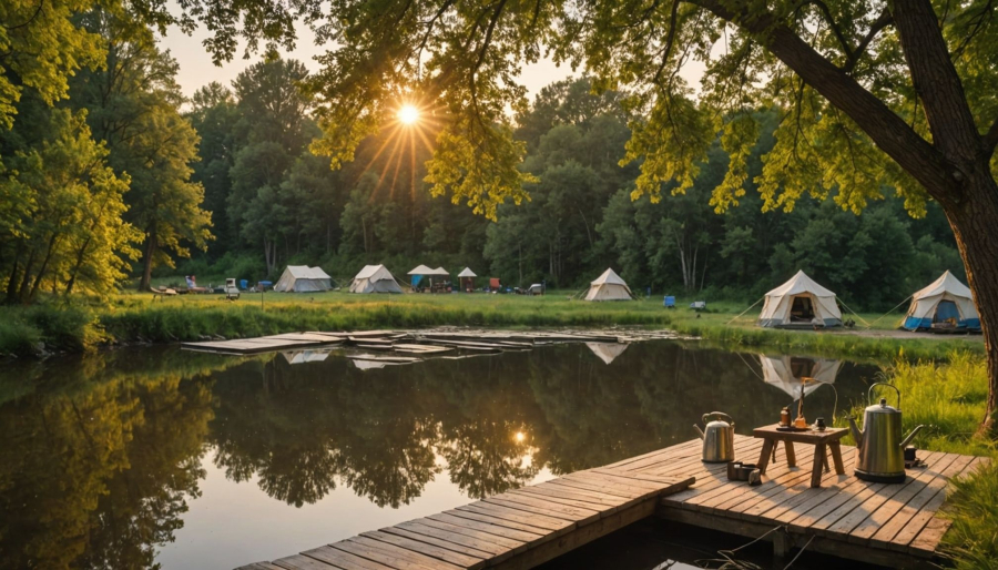Kamperen aan een rivier in frankrijk: de mooiste bestemmingen